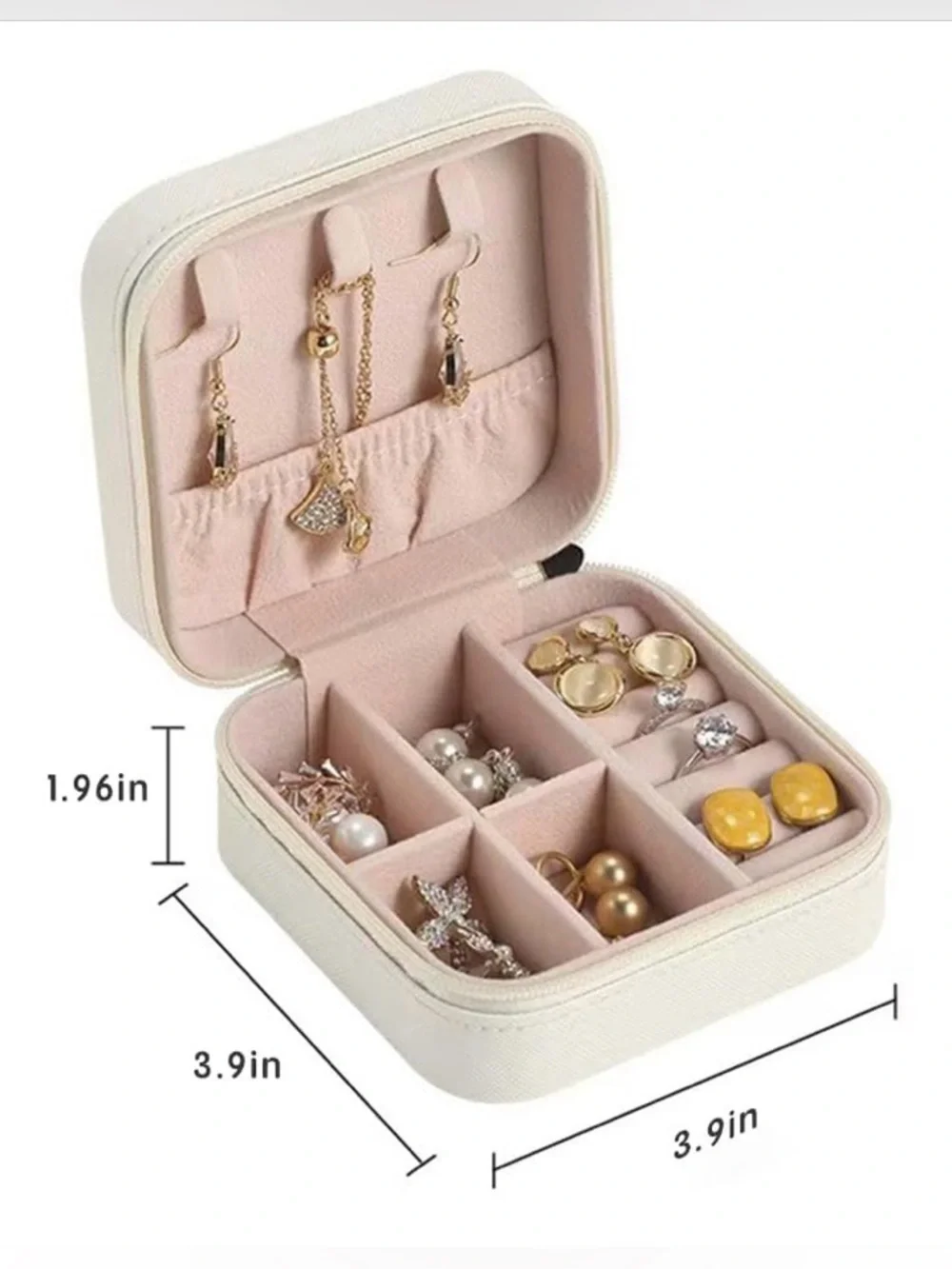 NWT~ Jewelry Box Organizer~ Customizable ~ White